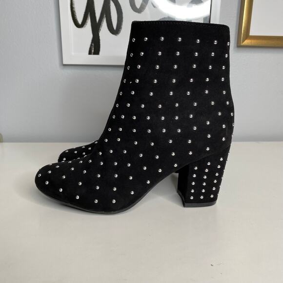 NWT Black Studded Booties - Picture 1 of 7